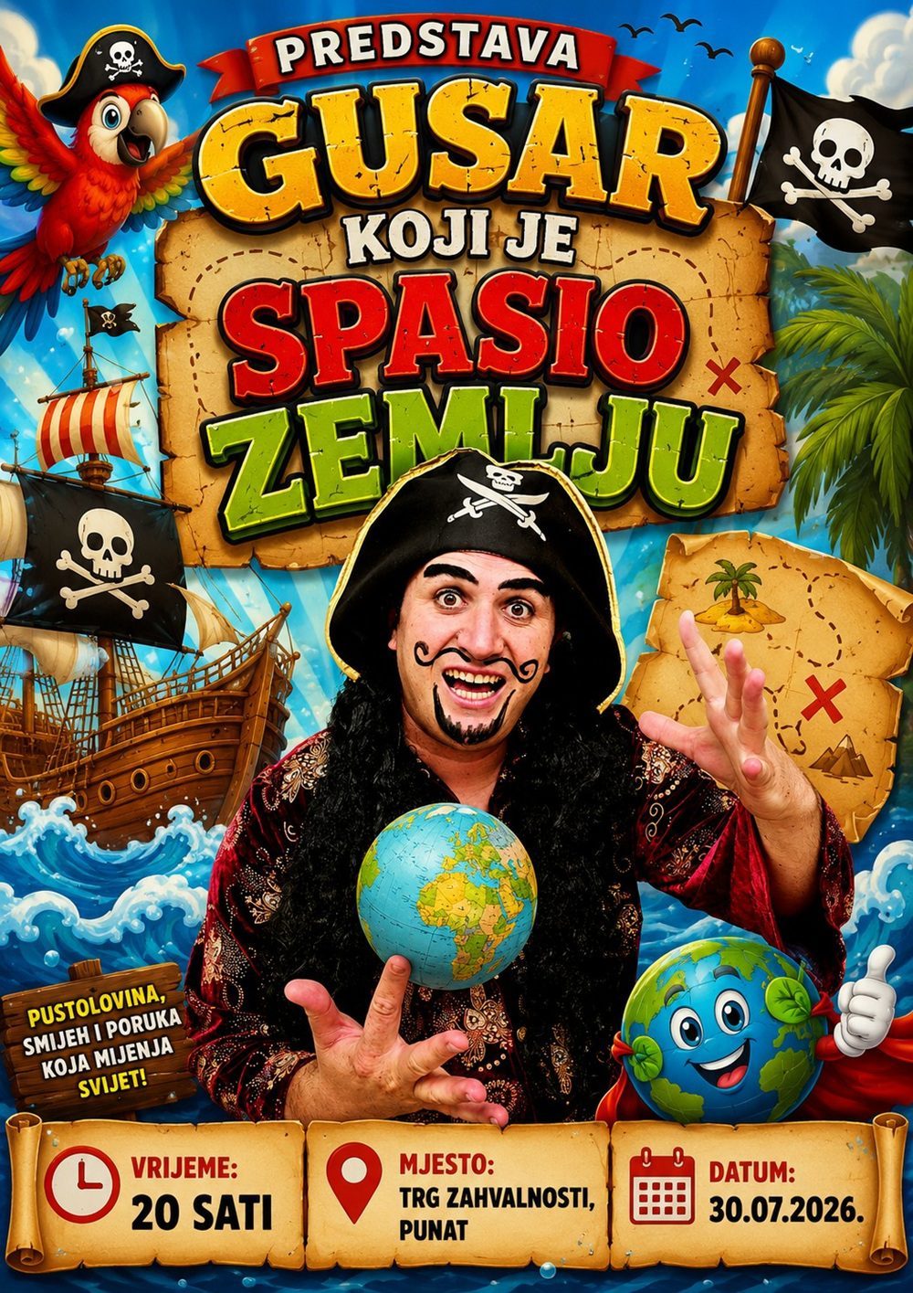 Klaun Goranga predstavlja: Gusar koji je spasio Zemlju